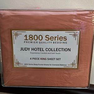 4 piece sheet set King